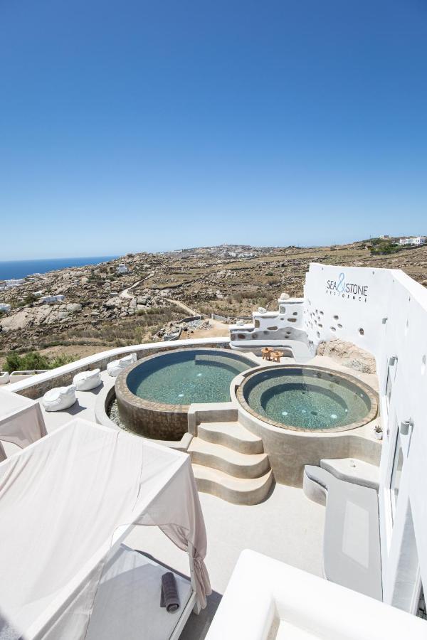 Sea & Stone Residence Mykonos Платис Ялос Экстерьер фото