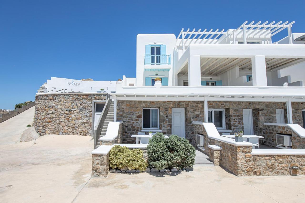 Sea & Stone Residence Mykonos Платис Ялос Экстерьер фото
